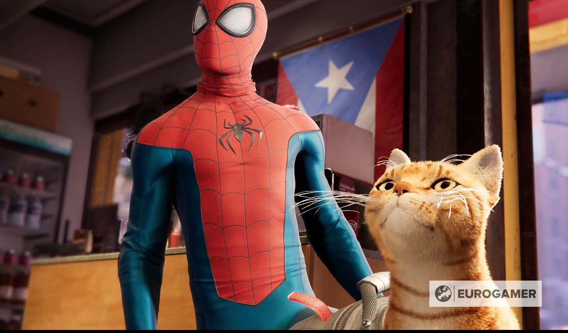 SpiderMan Miles Morales Bodega Cat Suit location How to complete the